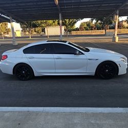**2017 BMW 650i White Grand Coupe**