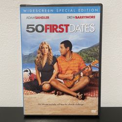 50 First Dates DVD Widescreen Special Edition Adam Sandler Drew Barrymore 2004