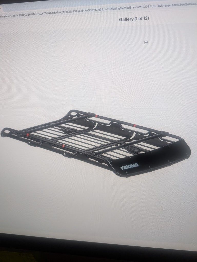 New Yakima OffGrid Medium Cargo Basket Roof Rack. If This Is Posted,It Is Available