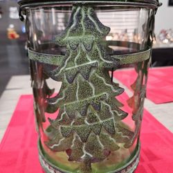 Gardeners Eden Table Lantern Pine Trees