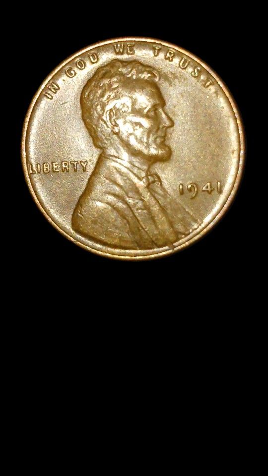 1941 Lincoln Wheat Cent 