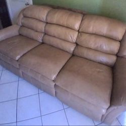 SOFA GENUINE  LEATHER 