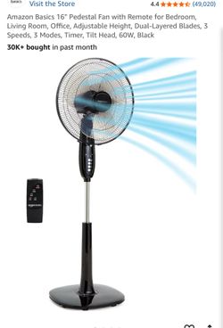 Brand new fan needs assembly