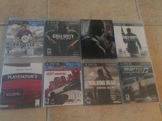 PS3 Games 15 bucks each.