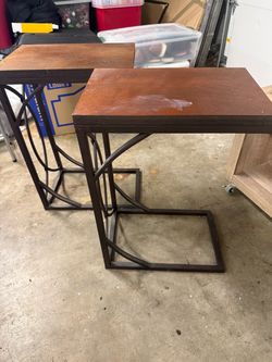 Pair of end tables