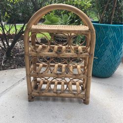 Vintage Bentwood, Nine Wine Bottle Holder