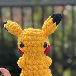 Pikachu Pokémon 🐭 Crochet 🧶 Handmade 🧶 Plushie 