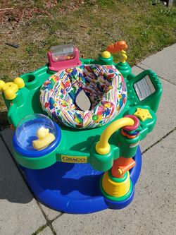 Graco exersaucer clean no stains like new