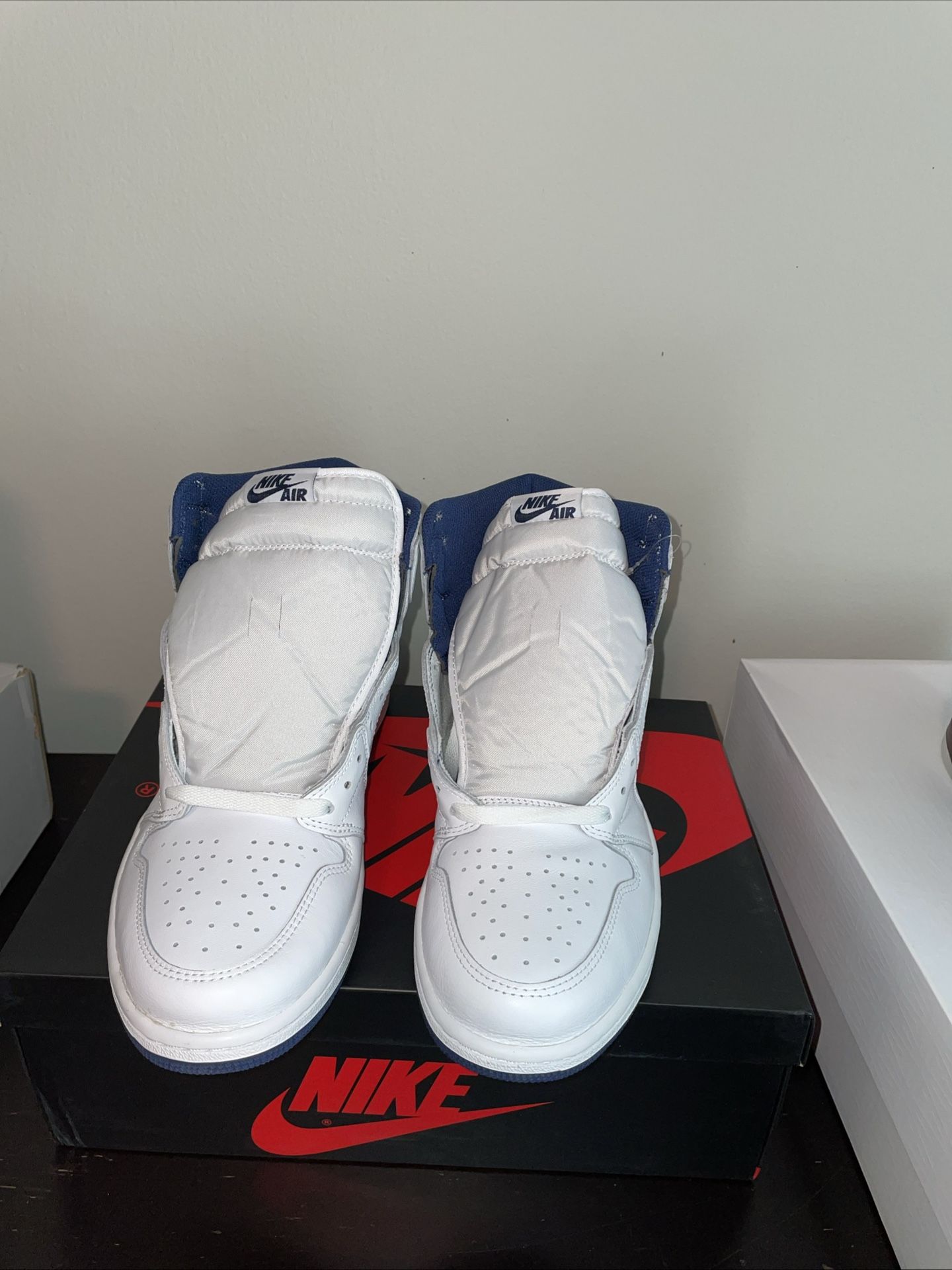 Size 11 - Air Jordan 1 Retro OG High Metallic Navy