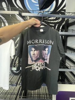 Vintage Rare Jim Morrison The Doors Shirt Size Large Classic Rock Collectible