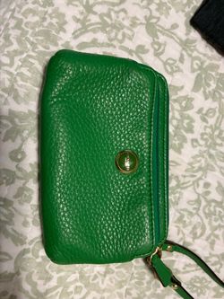 Monedero doble zipper vintage coach