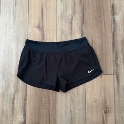 Nike black running 2” shorts