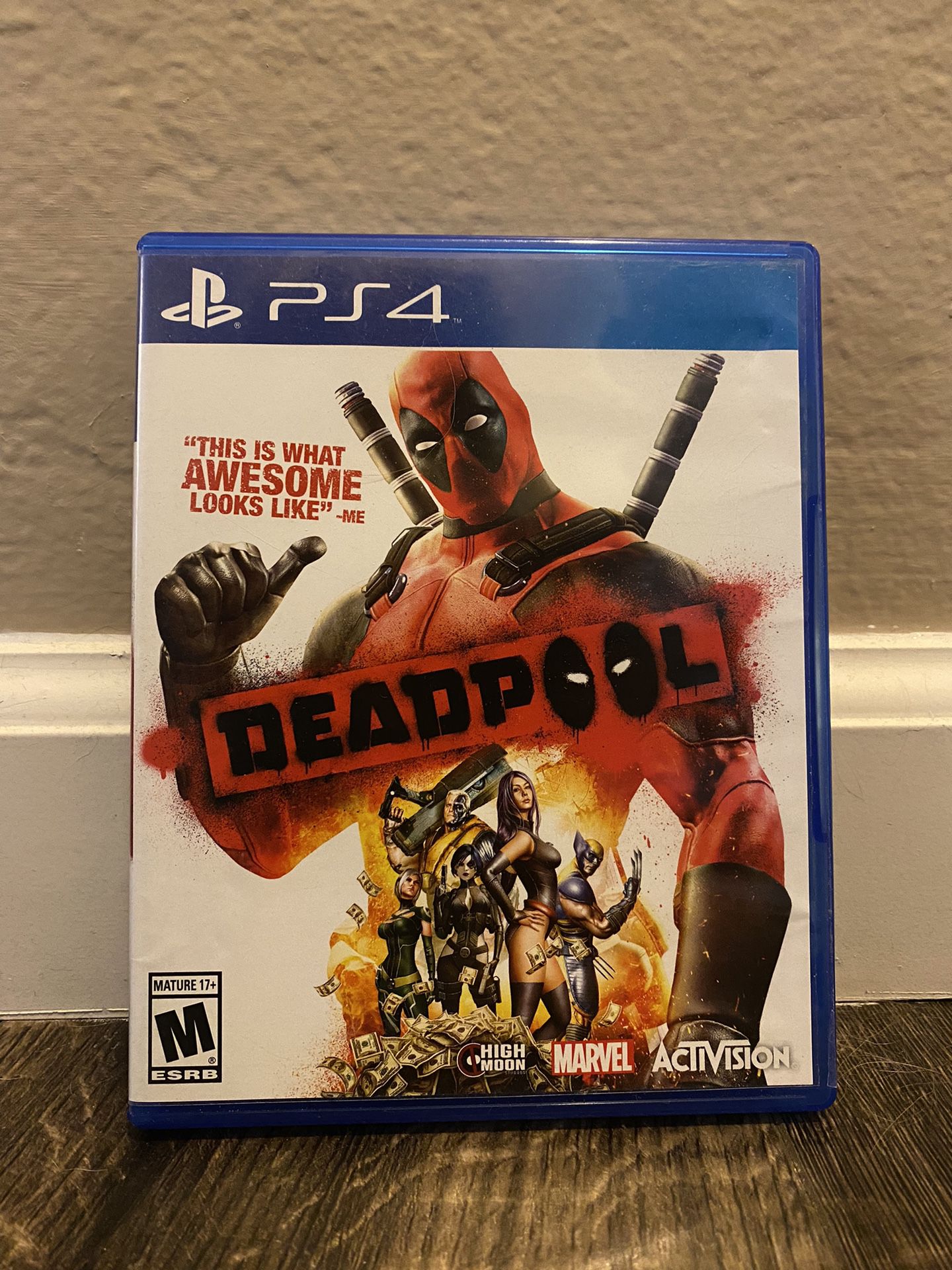 PS4 Deadpool Game ( Sony PlayStation 4, 2015)