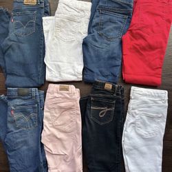 Girls Jeans, 8-10Y   $5 for each   
