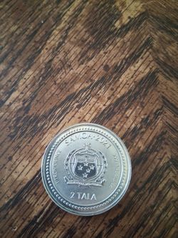 2021 Samoa 2 Tala 1 Troy Oz Silver Coin