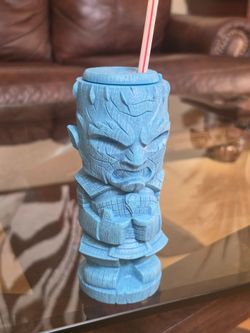 Vintage Tropical Tiki Bar Mug.