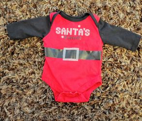 Adorable infant Christmas outfit
