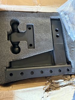 BulletProof Hitches ED308 3" Receiver Adjustable Hitch 8" Drop/Rise Dual Ball