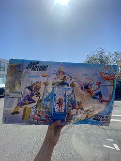 Batgirl Super Hero High School play set