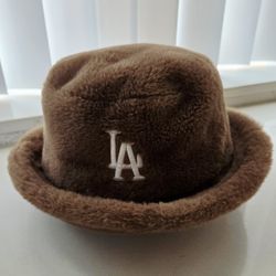 L.A. Faux Fur Furry Bucket Hat - One Size Adjustable 