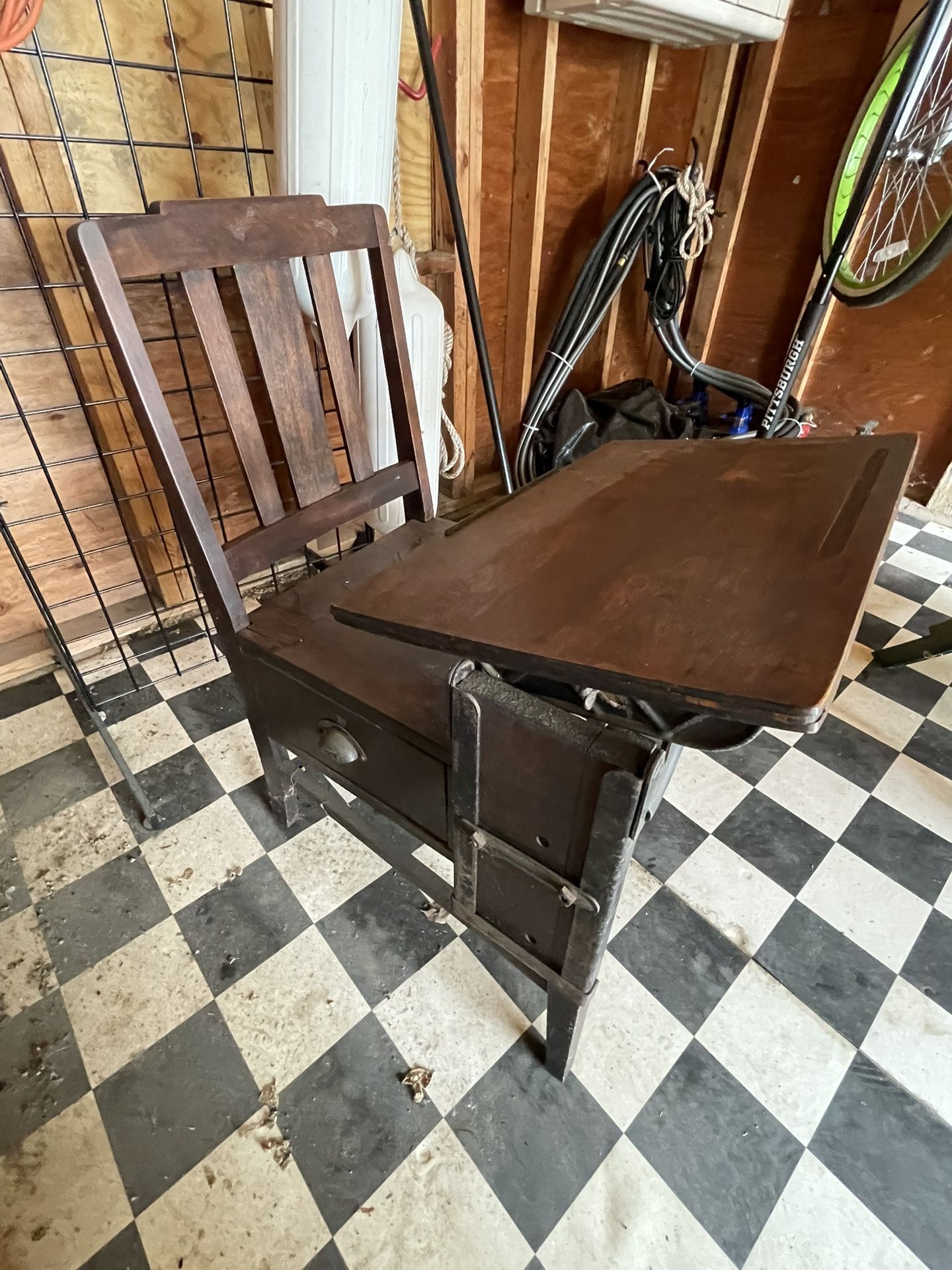 Wood Desk