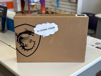 MSI GF63 Thin 15.6 FHD Gaming Laptop- Pay $1 DOWN AVAILABLE - NO CREDIT NEEDED