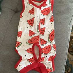( MORVIGIVE) Cat Recovery Suit Strawberry Size M
