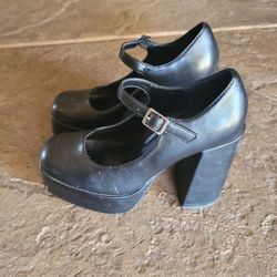 Women's Black High Heel Shoes