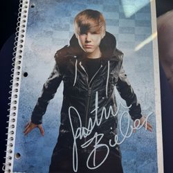 Cuaderno Retro Justin Bieber