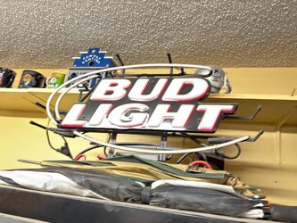 Bud light neon sign