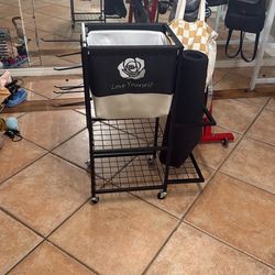 Yoga/Mat Storage Cart