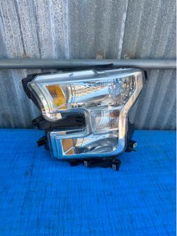 2015 2016 2017 Ford F-150 F150 Left Driver Side Halogen Headlight OEM (WITH BULBS)(CON FOCOS)