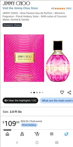 Jimmy choo perfume
