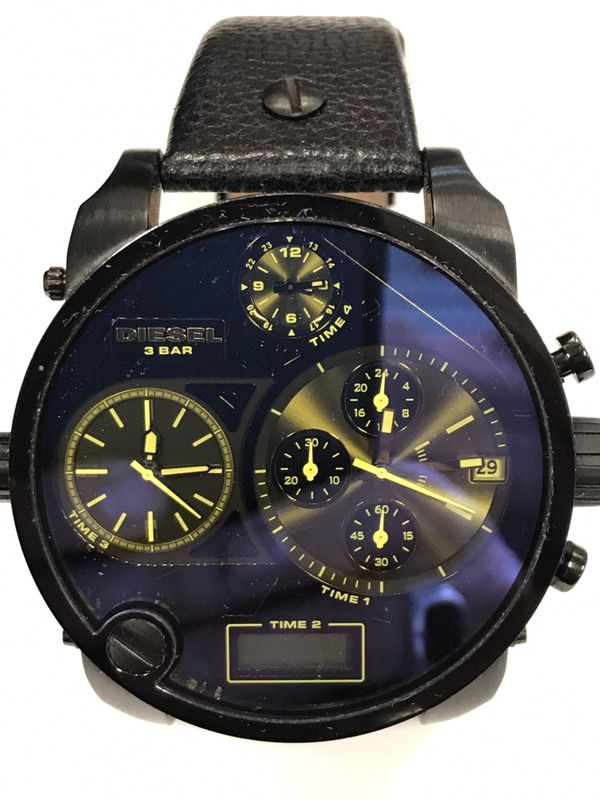 Mr Daddy Dual Time Diesel dz-7127 Chronograph Watch
