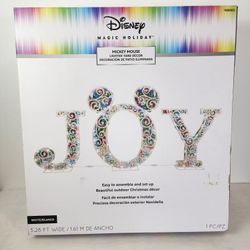 Disney CHRISTMAS JOY YARD DISPLAY 
