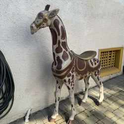 Carousel giraffe (human size!) - You Need This in Your Living Room