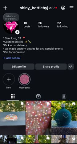 We Made Custom Bottles For Any Special Occasions 