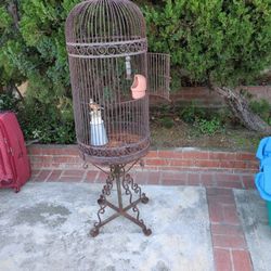 large bird cage