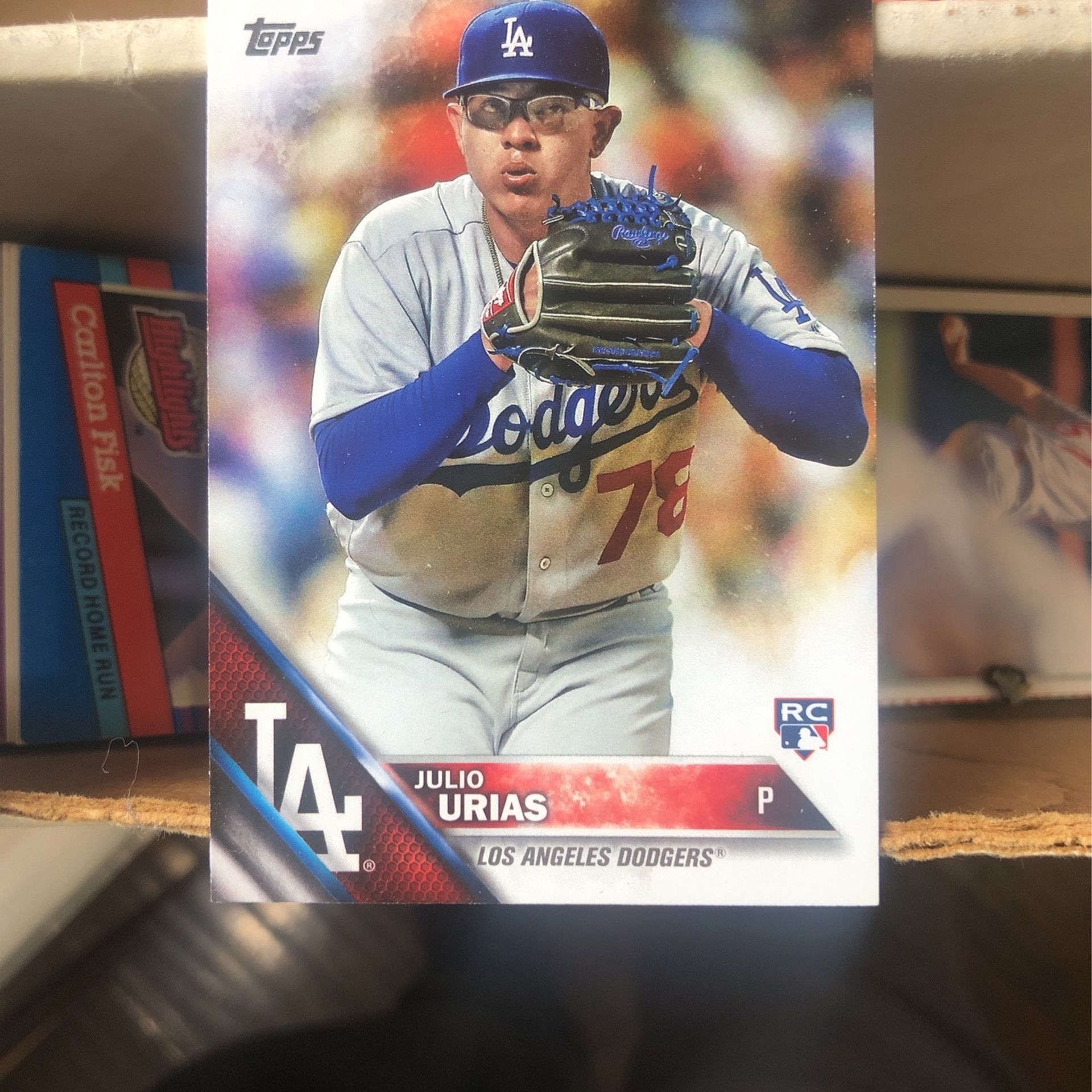 2016 Topps Julio Urias RC... Mint