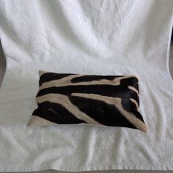 Zebra Print Pillow 