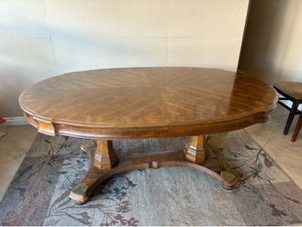 Extendable Dining Table and matching Cabinet