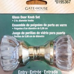 Gate House Glass Door Knob