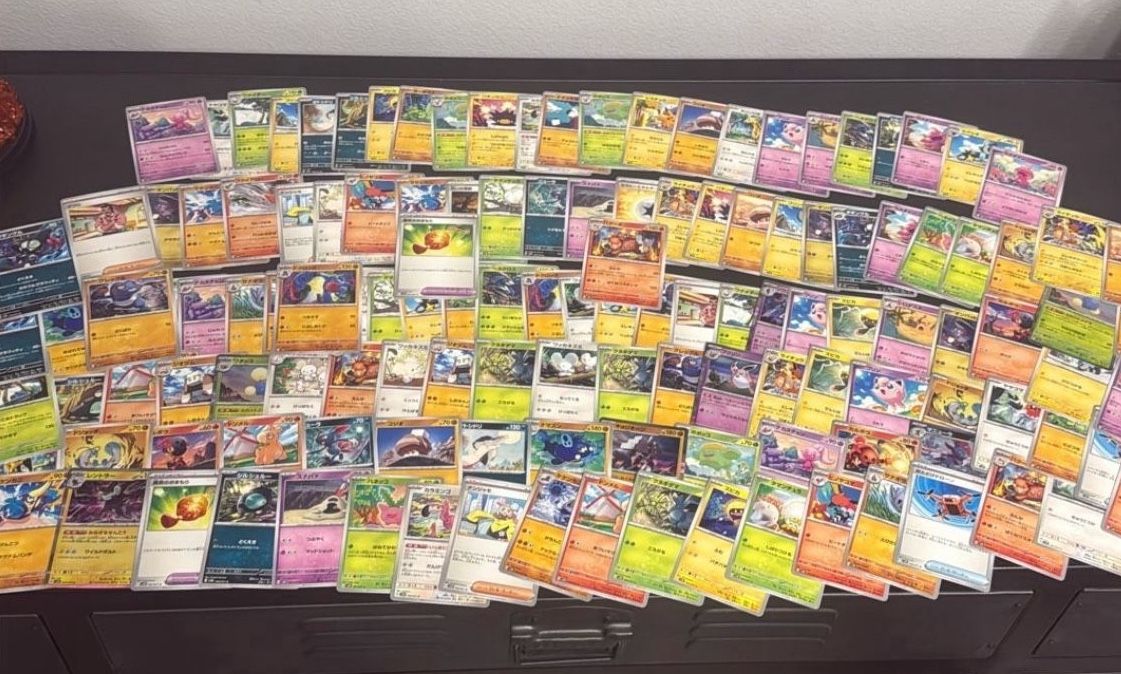 140 Clay Burst Pokemon Cards