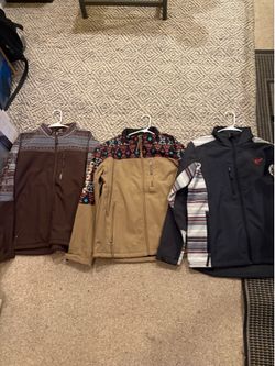 Hooey/Cowboy hardware softshell jackets
