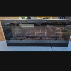 wall mounted Electric fireplace with infrared heater