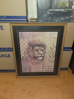 Large decorative picture