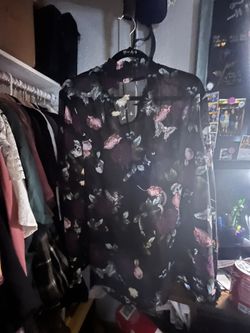 Torrid Floral Long Sleeve Top