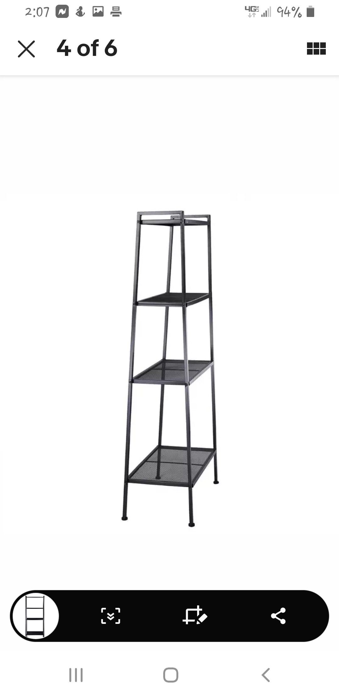 Ladder Shelf