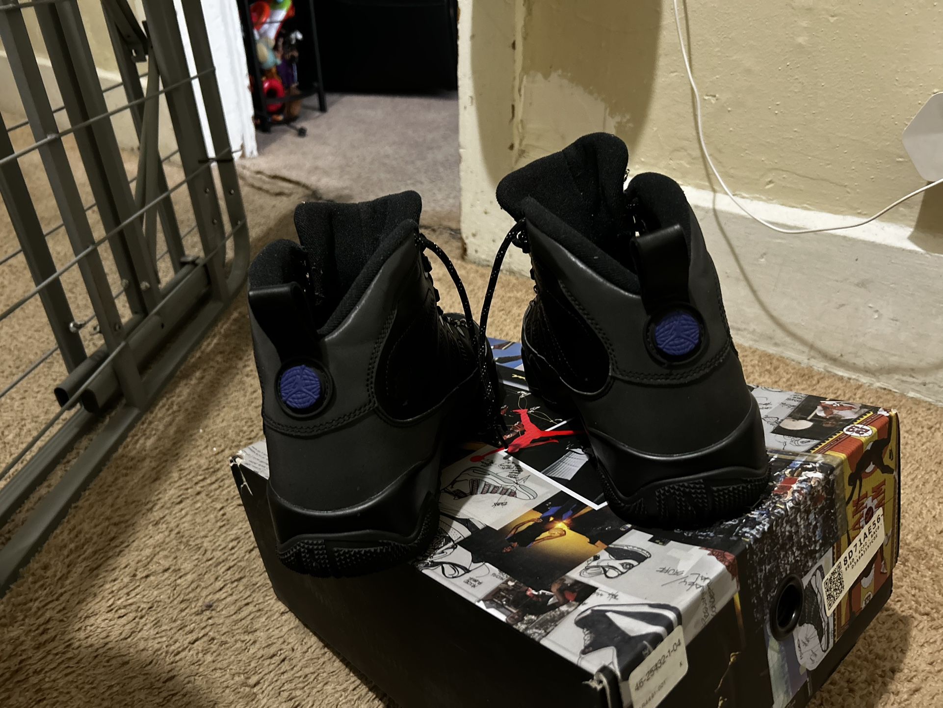 Air Jordan 9 Retro Boot NRG 'Black Concord'