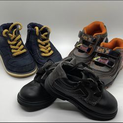 3 Pair of Boys Shoes 